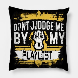 Rock On: A Design for Playlist Pioneers Pillow