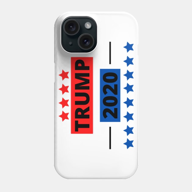DONALD TRUMP AND PENCE PRESIDENT 2020 Phone Case by Rebelion