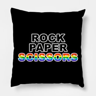 Rock Paper Fabulous Pillow