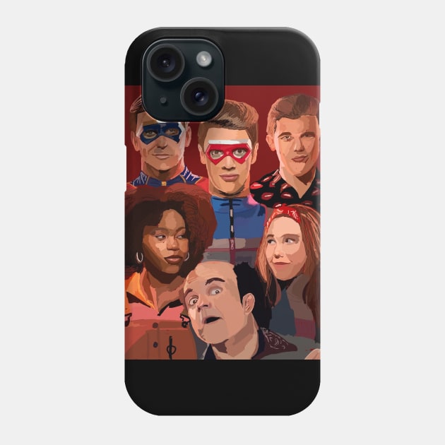 Cast of henry danger Phone Case by Laiba