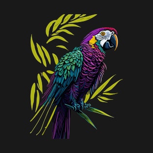 Colorful Parrot T-Shirt