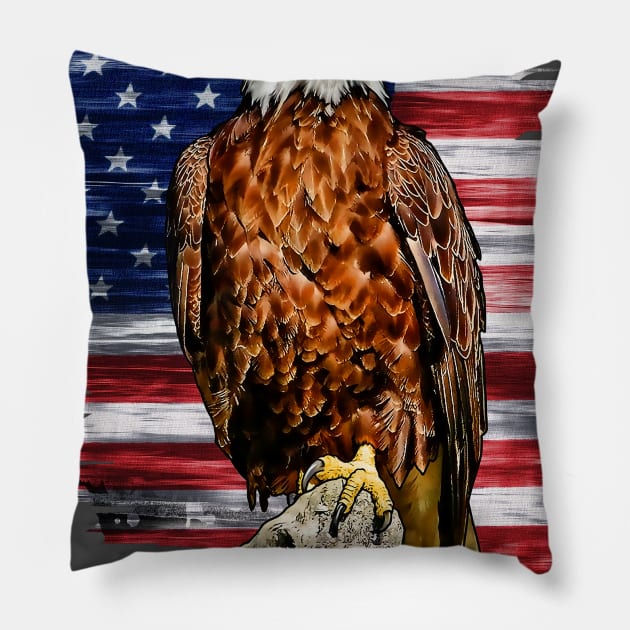 American Pillow by JoannaMichelle