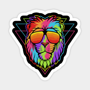 Lion Animal Artwork Magnet