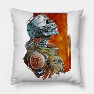 astronaut skull Pillow