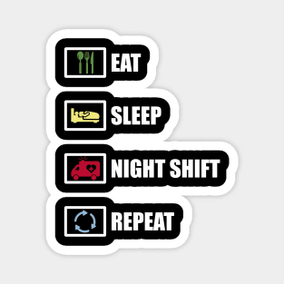 Night Shift Nurse Gift Magnet