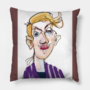 girl head Pillow