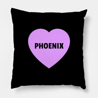 I love Phoenix - Heart Pillow