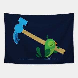 Hammertime (green) Tapestry