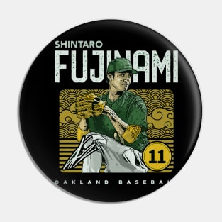 Shintaro Fujinami Oakland Poster Pin