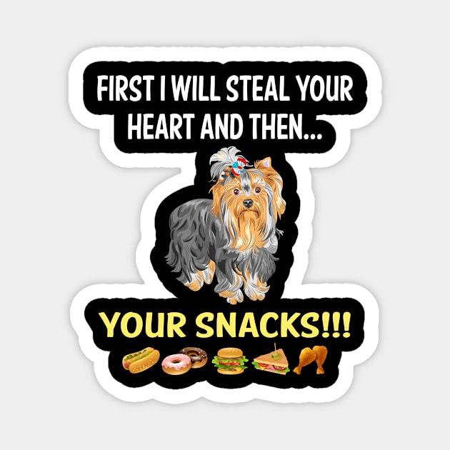 Steal Heart Yorkshire Terrier 50 Magnet by blakelan128