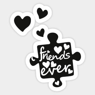 Best Friends Forever Sticker for iOS & Android