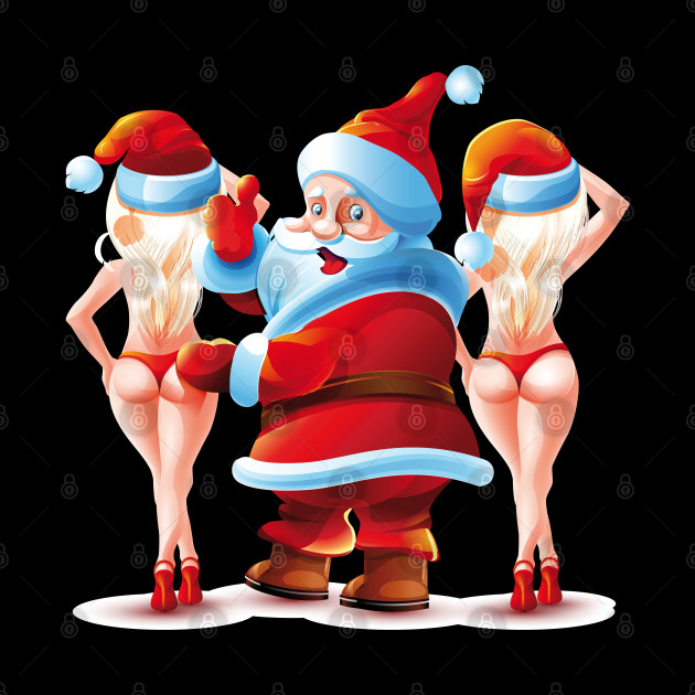 Santa Claus Like Ladies bikinis Christmas Hat - Santa Claus - Phone Case