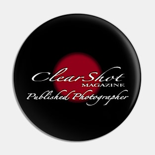 Clear Shot Magazine Published Photographer Pin