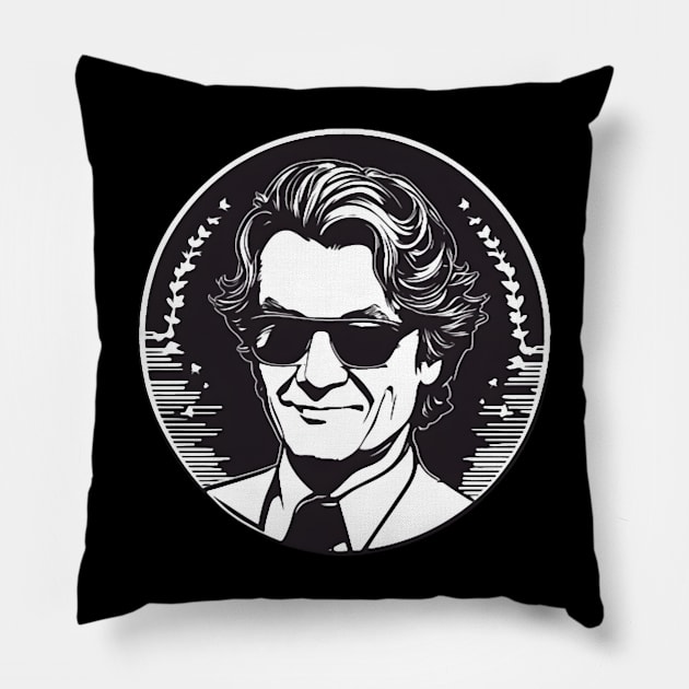 Robbie Robertson Pillow by ClipaShop