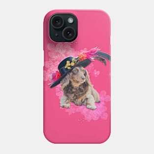 Fashionable Dachshund Phone Case