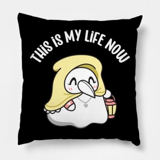 Plague Nurse This is My Life Now Funny Pillow