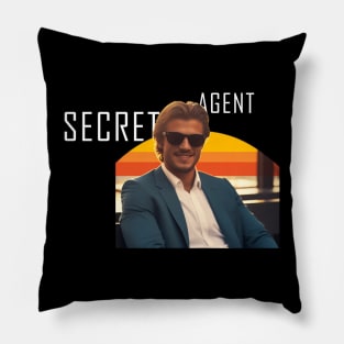 Secret Agnet ! Pillow