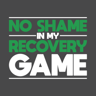 No Shame In My Recovery Game Narcotics Anonymous T-Shirt