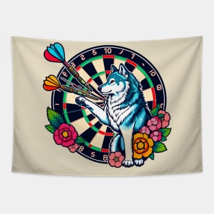 Wolf darts Tapestry