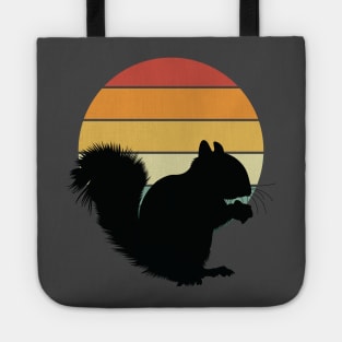 Squirrel Retro Vintage Tote