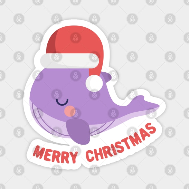 BTS whale tinytan merry christmas Magnet by Oricca