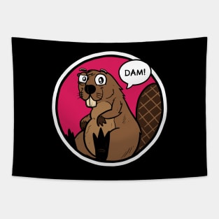 Dam Beaver Tapestry