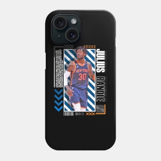 Julius Randle Paper Poster Version 10 Phone Case