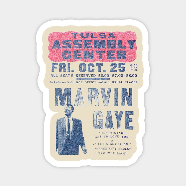 Marvin Gaye Magnet by HAPPY TRIP PRESS