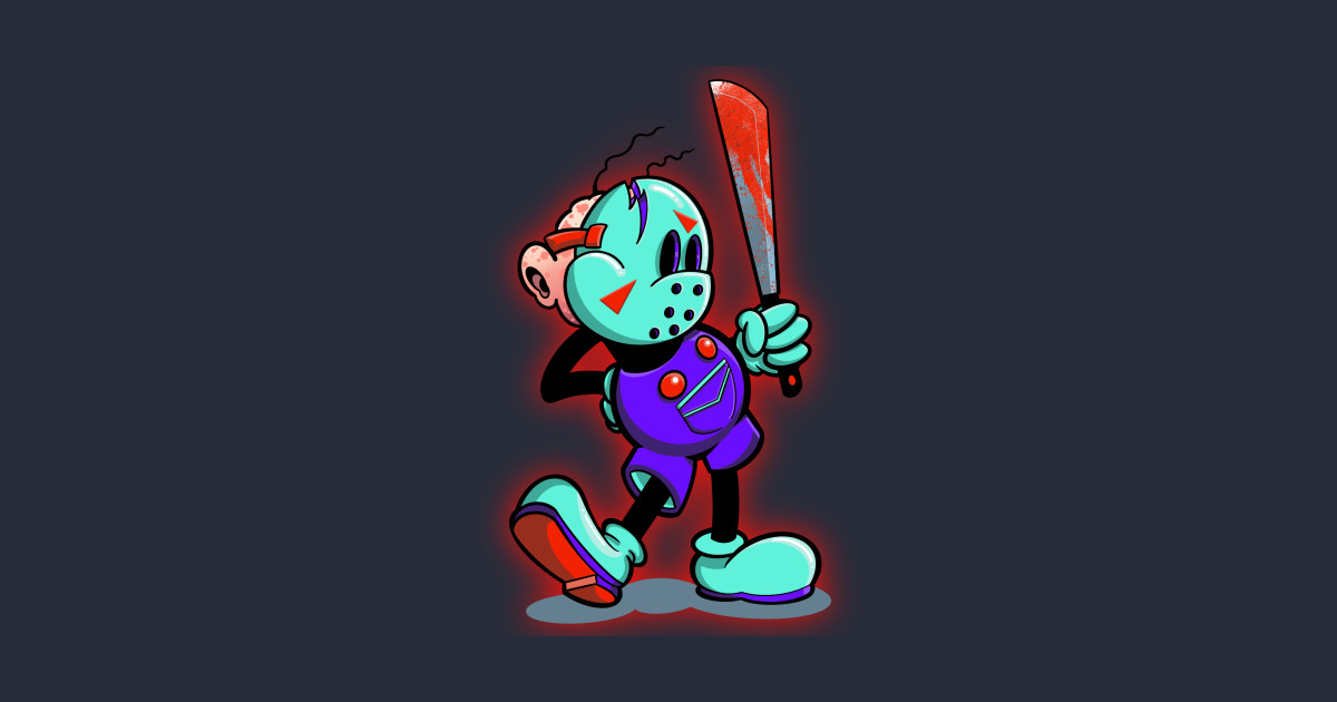 Friday 13 Cartoon - Friday The 13th - T-Shirt | TeePublic