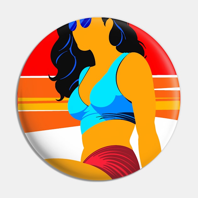 Summer Time Pin by Imagine8 Design