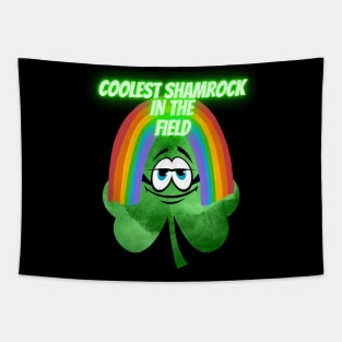 Saint Patrick's Day. Irish Proud.Coolest shamrock in the filed.Saint Patrick day gifts. Tapestry