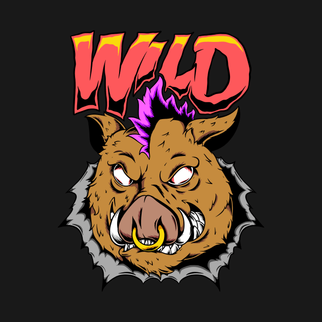 Wild Boar by Insomniaxz