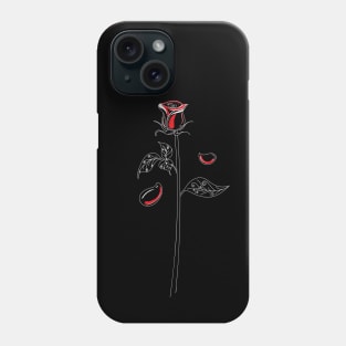 Falling Rose Petals Phone Case