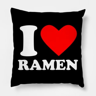 I Love Ramen Pillow