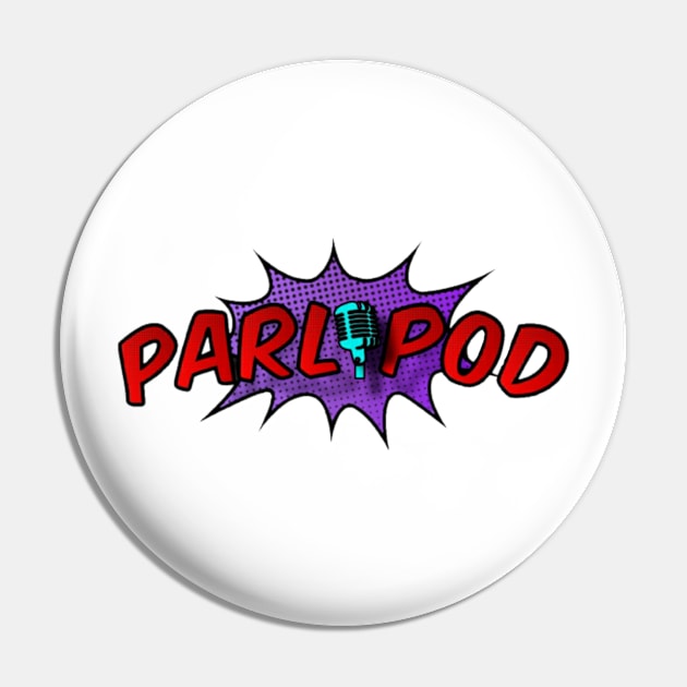 Parlipod Logo Pin by parlipod