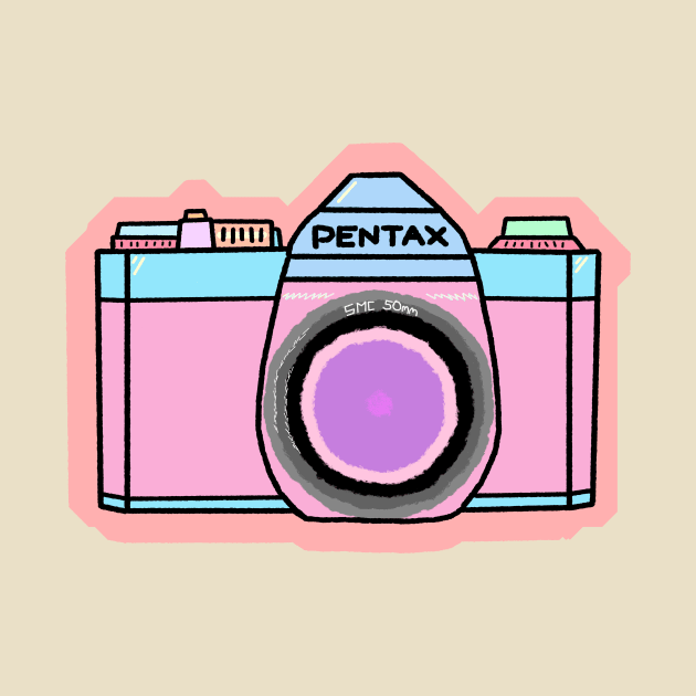 Film Camera pastel by LosAisFen