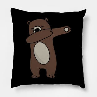 Dabbing Bear Pillow