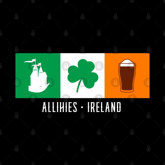 Allihies Ireland, Gaelic - Irish Flag by Eire