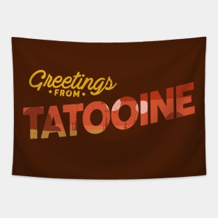 Greetings from Tatooine Tapestry