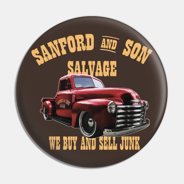 Sanford and Son Salvage Pin by The Dare