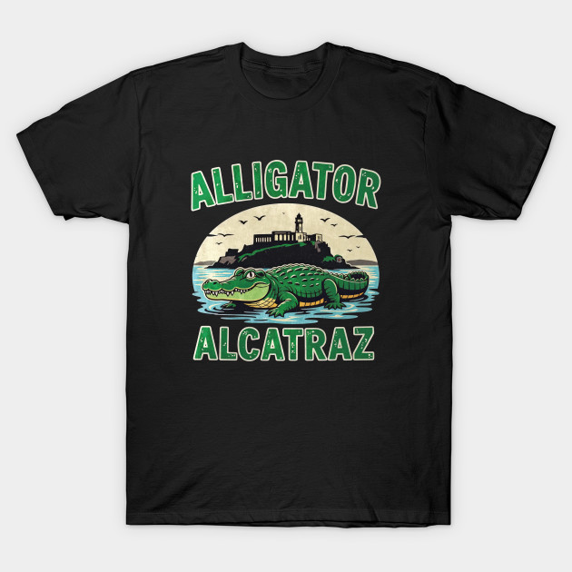 Discover Alligator Alcatraz - Eye Voodoo - Alligator Alcatraz - T-Shirt