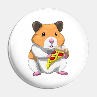 Hamster Pizza Pin