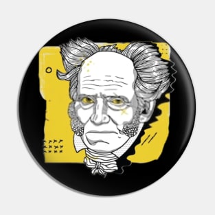 Arthur Schopenhauer Pin