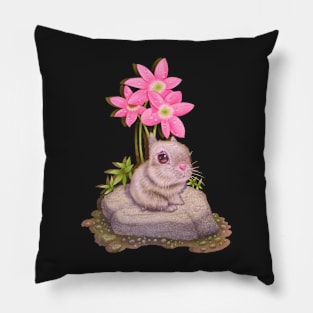 Big Eyed Bunny Pillow