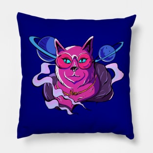 Galactic Cat Pillow