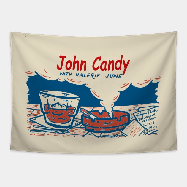 John Candy Vintage Tapestry by Animal Paper Art