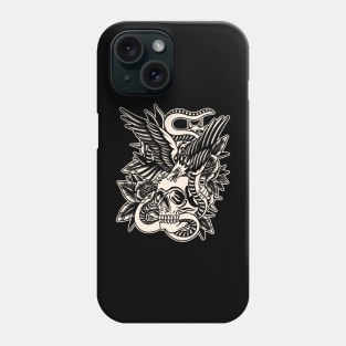 Eagle, Skull and Snake Phone Case