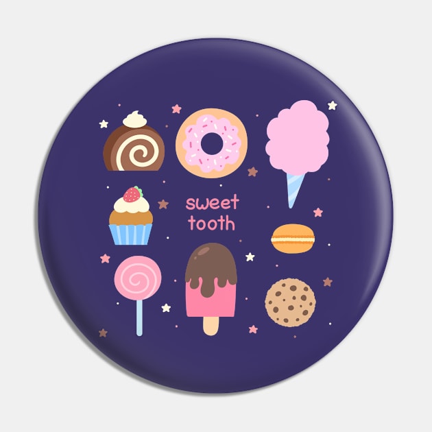 Sweet Tooth Pin by KammyBale