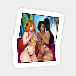 Leona and Nidalee Magnet