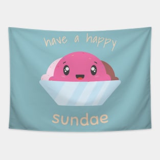 have a happy sundae Tapestry